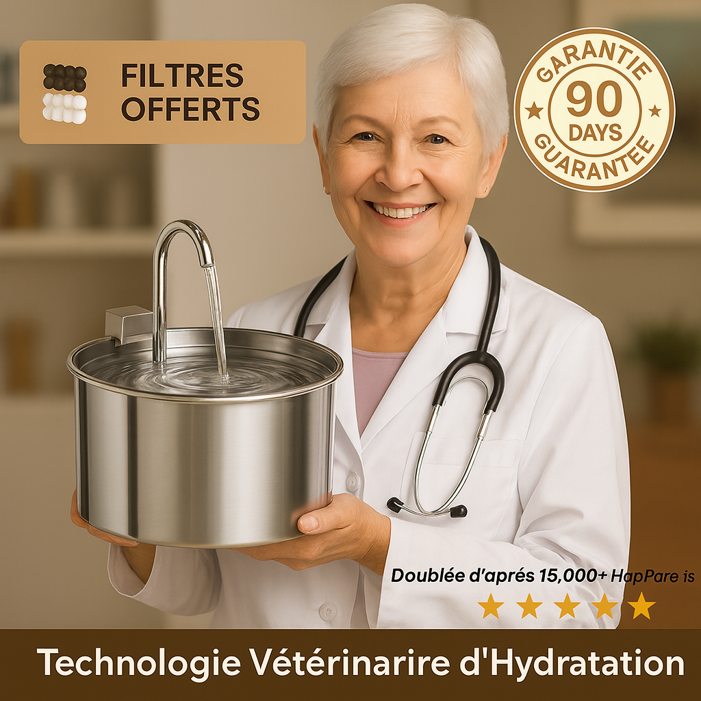 NUAGEON™ - Fontaine à Eau en Acier Inoxydable