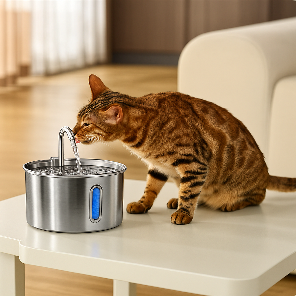 NUAGEON™ - Fontaine à Eau en Acier Inoxydable