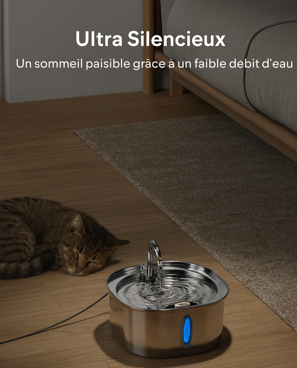 NUAGEON™ - Fontaine à Eau en Acier Inoxydable