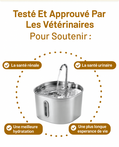NUAGEON™ - Fontaine à Eau en Acier Inoxydable