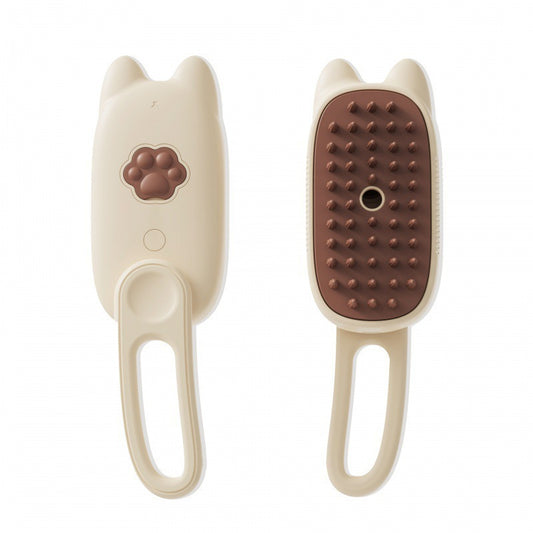 Brosse à vapeur pour chat