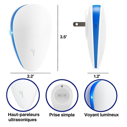 Répulsif Anti-Nuisibles à Ultrasons