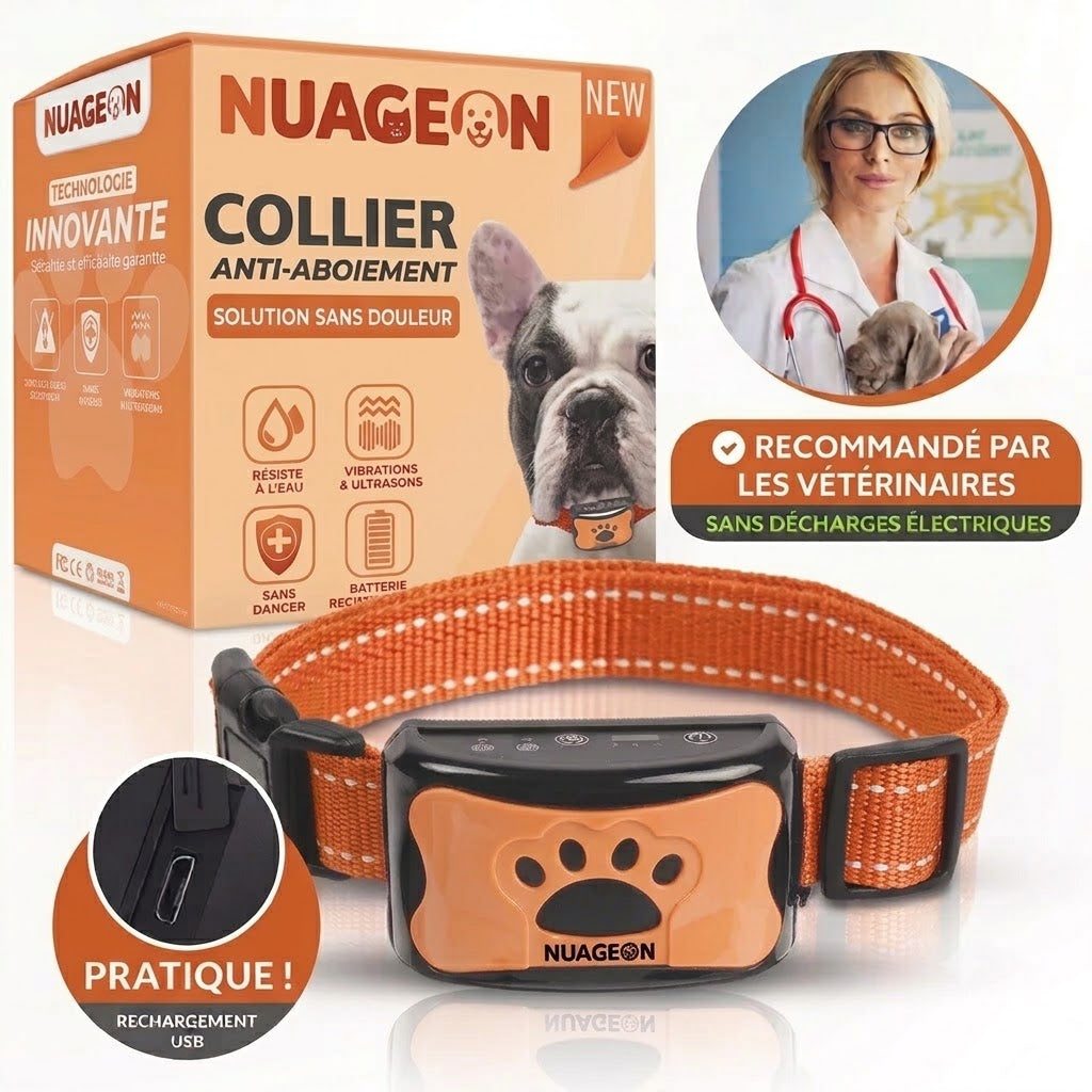 collier Anti Aboiment Nuageon