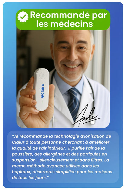 Clairu™ Purificateur d'Air Odeur Chat & Litière